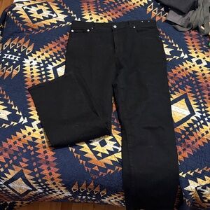 The Longline Straight Jean madewell black jeans size 30 never worn